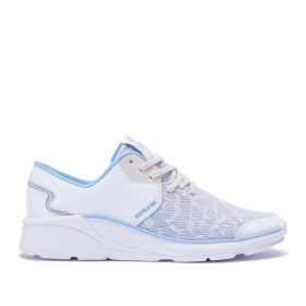 Supra Womens NOIZ Low Top Shoes White Oil Slick/White | US-42485